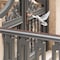 Gardenised Outdoor Plastic Repellent Wall Defender Fence Spikes for Birds, 10 Pack Brown QI004402 - alternate 5